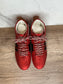 Gucci Ace Red Sparkle High Top Sneakers