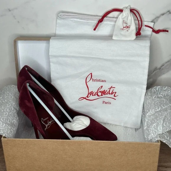 Christian Louboutin suede Iriza 100