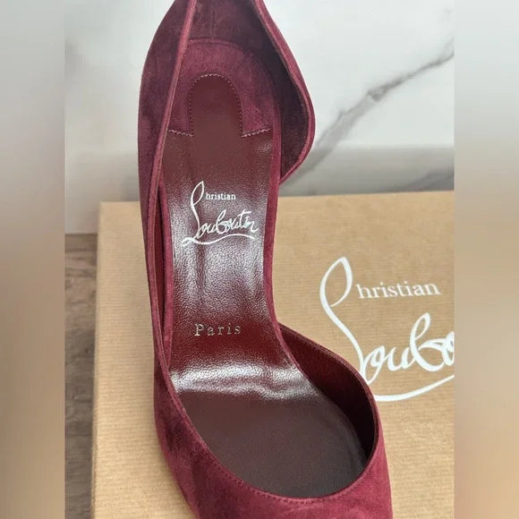 Christian Louboutin suede Iriza 100