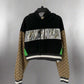 Pre-Owned Gucci GG Supreme Cropped Hoodie
