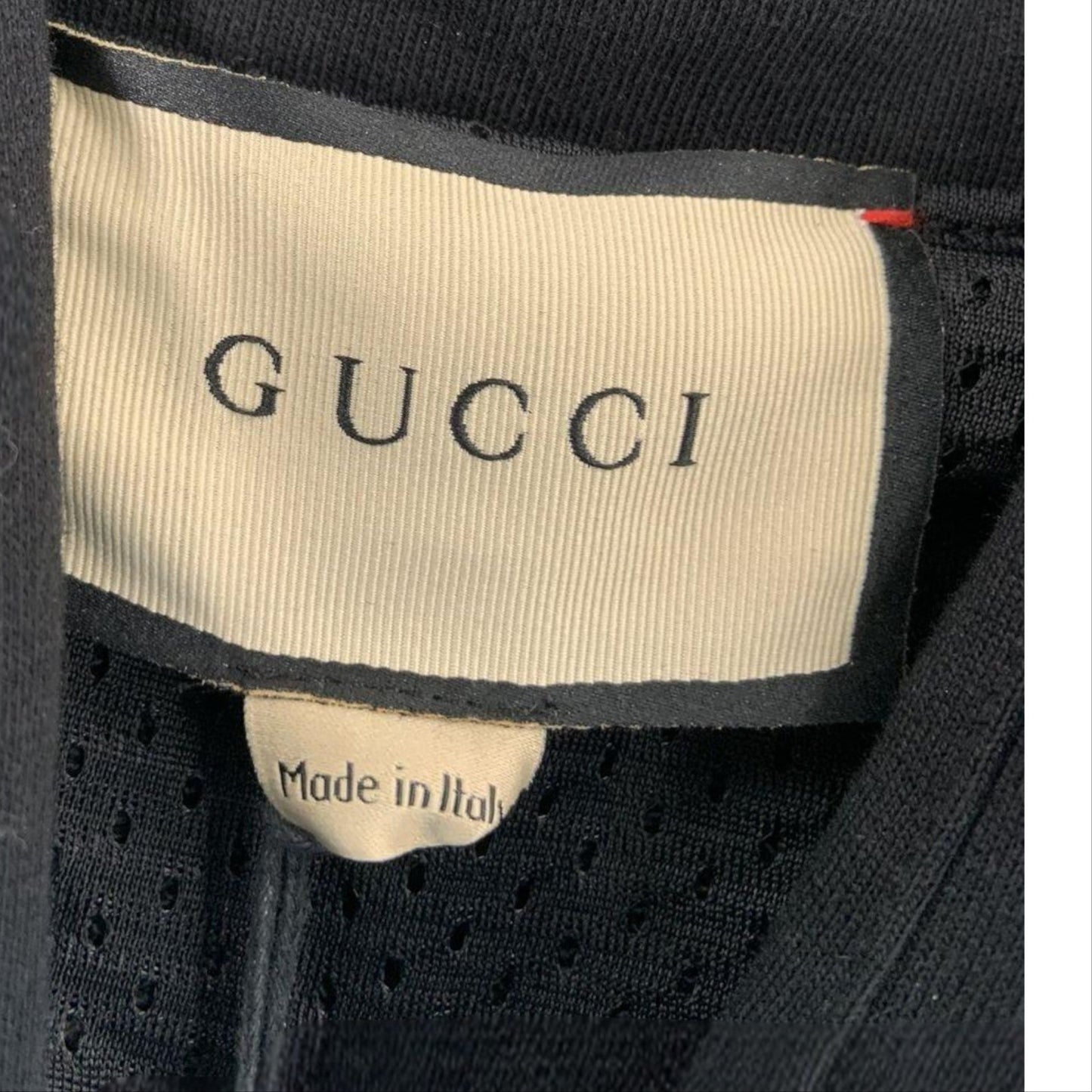 Pre-Owned Gucci GG Supreme Cropped Hoodie