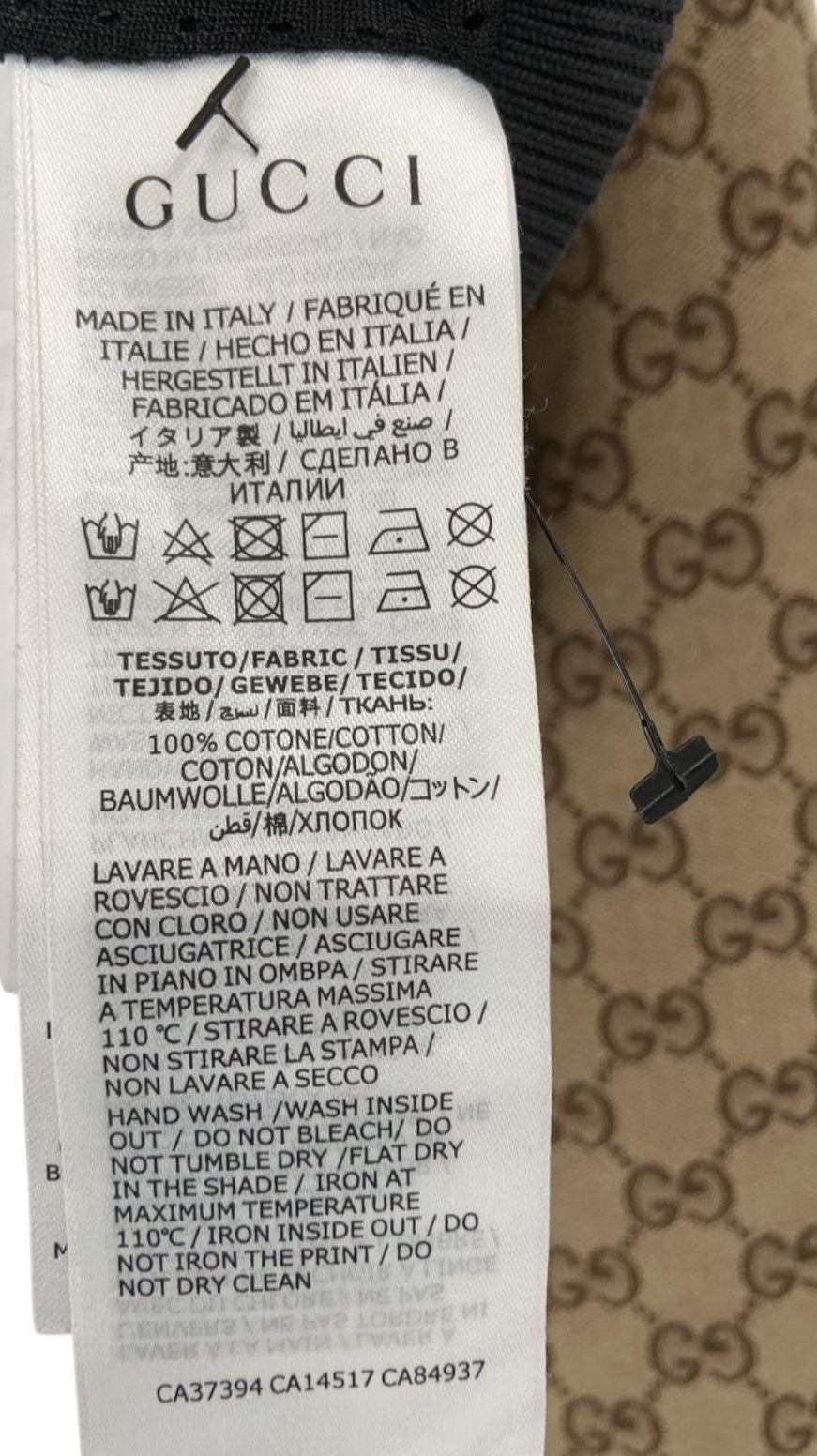 Pre-Owned Gucci GG Supreme Cropped Hoodie