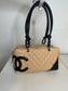 CHANEL Quilted Large Cambon Bowler