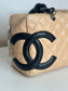 CHANEL Quilted Large Cambon Bowler