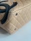 CHANEL Quilted Large Cambon Bowler