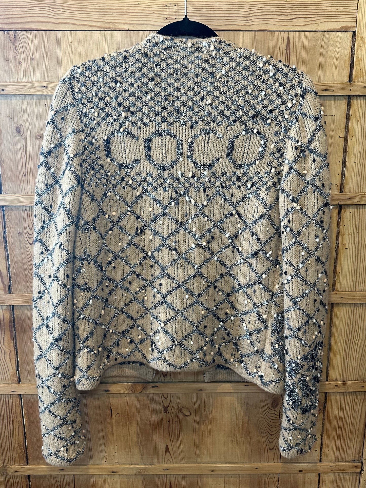 CHANEL Coco Boucle Cardigan Sweater