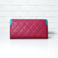 Pre-Owned Chanel Quilted Caviar Filigree Wallet