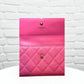 Pre-Owned Chanel Quilted Caviar Filigree Wallet